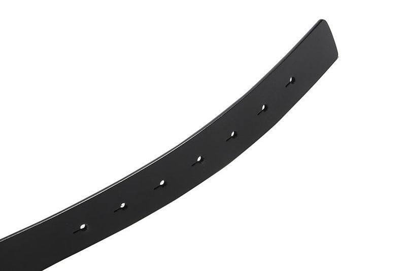 MINIMAL LOGO LABEL BELT_BLACK