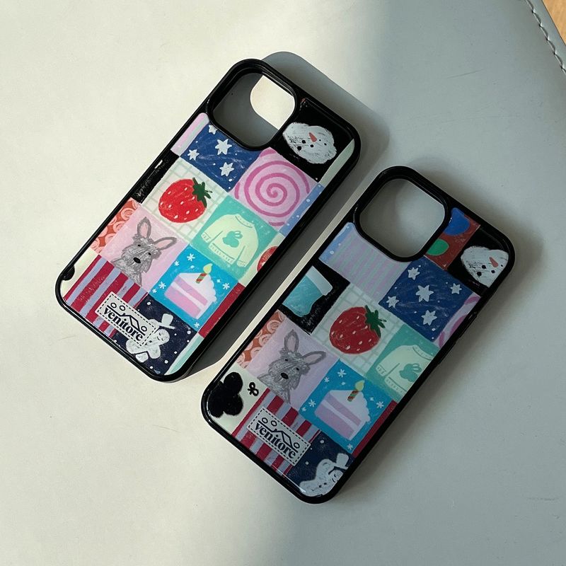[MADE][Epoxy Bumper Case] Winter Mellow Patch Case (TYPE 1)