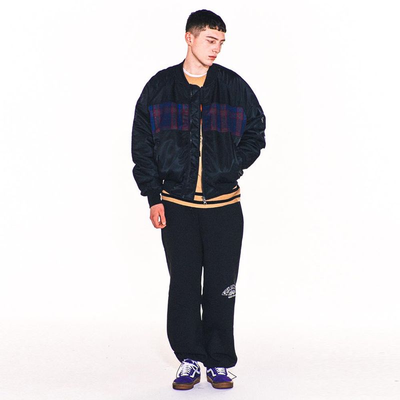 MAGE MA-1 BOMBER JACKET (BLACK)