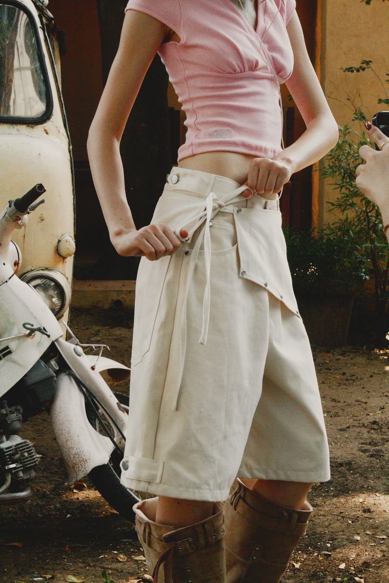 Rivet Jeans Shorts