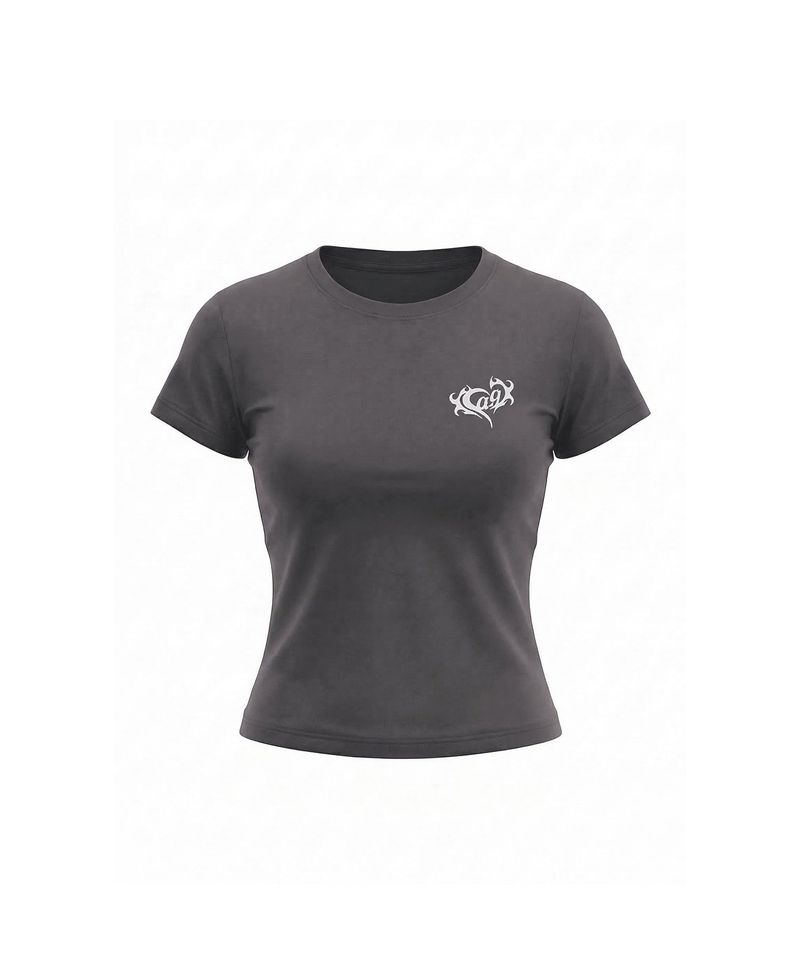 レースハートTシャツ
