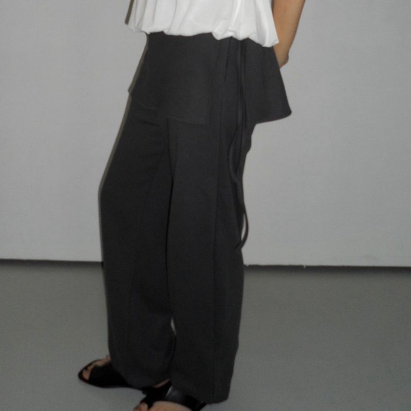 apoem(アポエム)の「Wrap Sweat Pants - 3colors (Pants)」