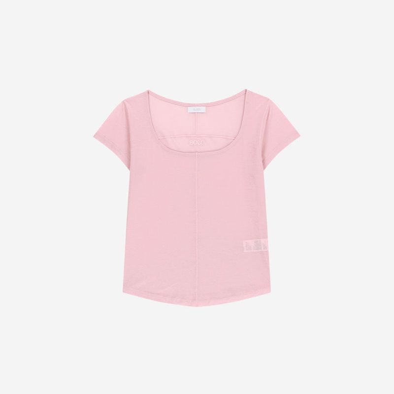 Flatseam Tee / Pink