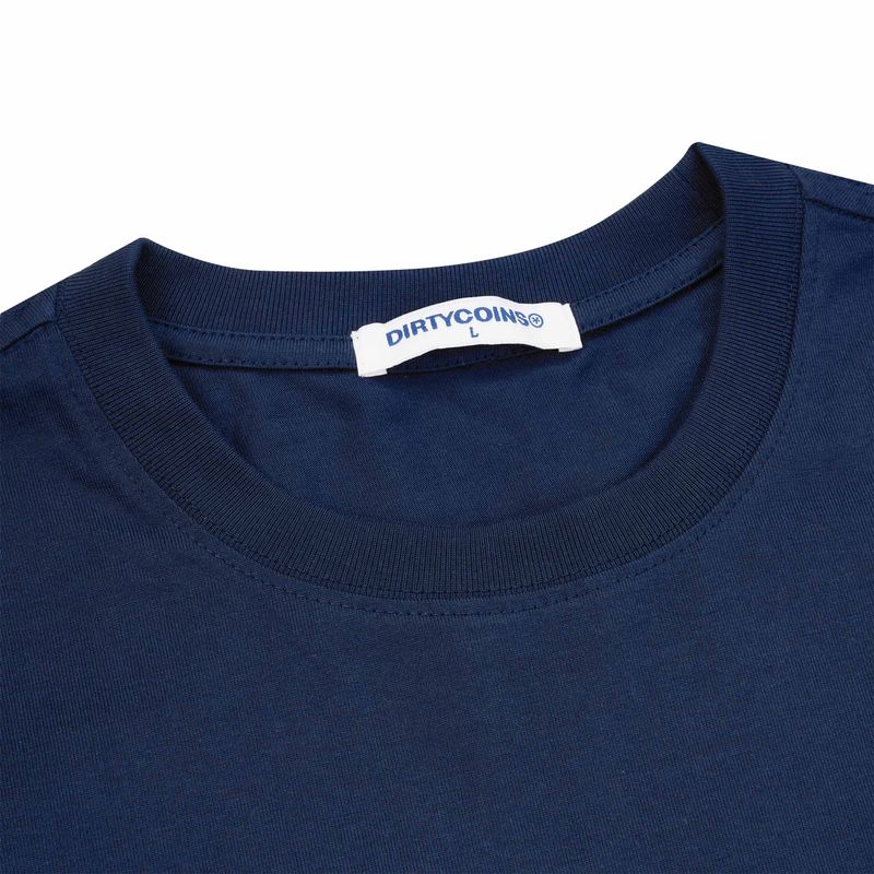 Dico Star Print T-Shirt Navy