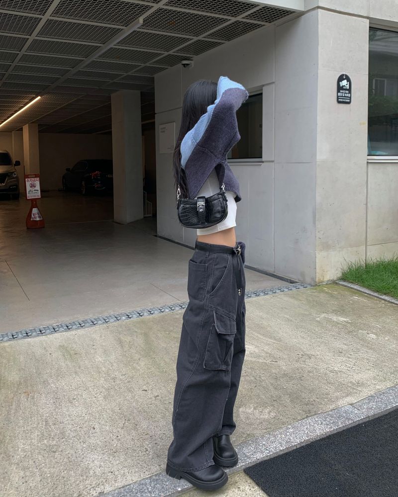 (Unisex) Oval cargo pants