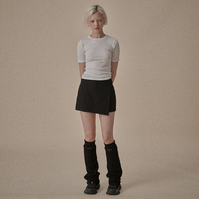 OVT-U(オーブイティーユー)の「Drawstring Cotton Leg Warmers (3Colors)(Fashion Accessories)」