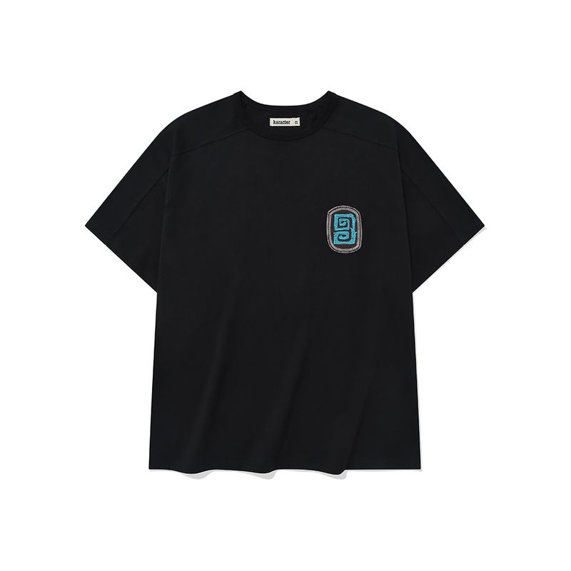karactor(カラクター)の「Fuzzy half T-shirts / Black(Tops)」