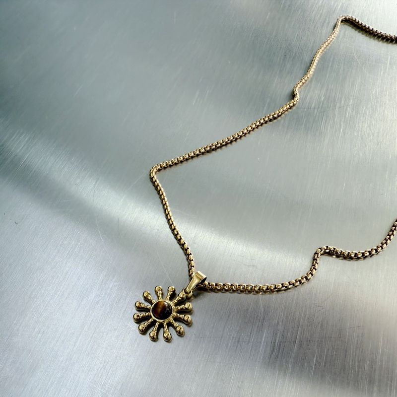 Solar Crest Necklace