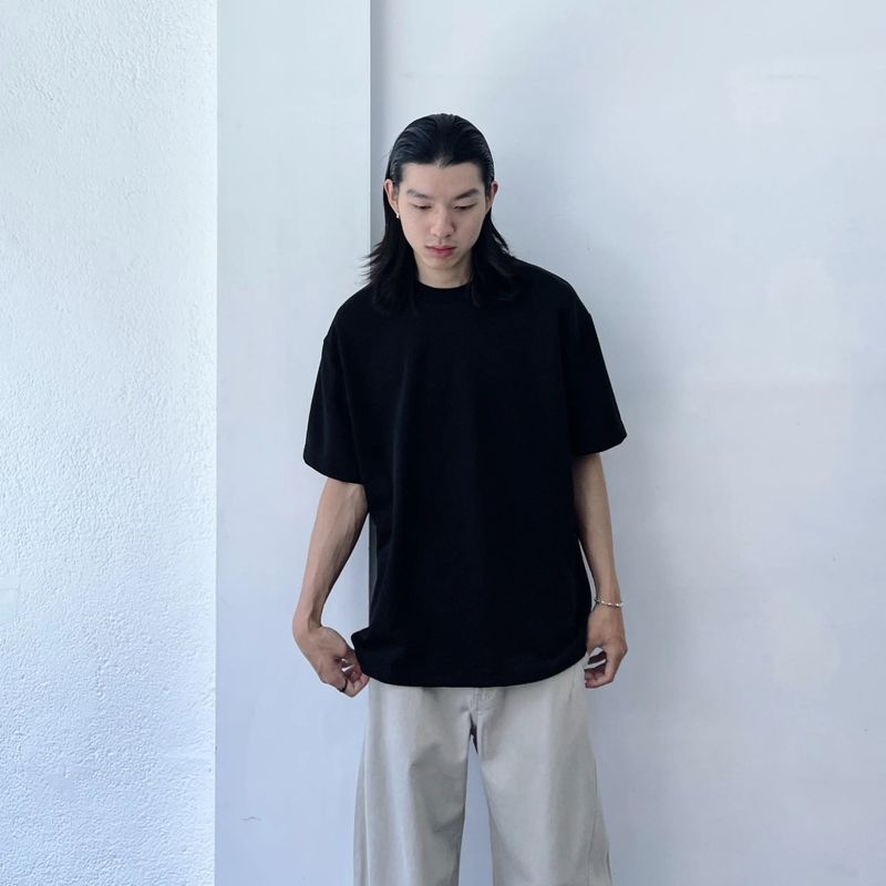 Boxy Textured Heavyweight Tee