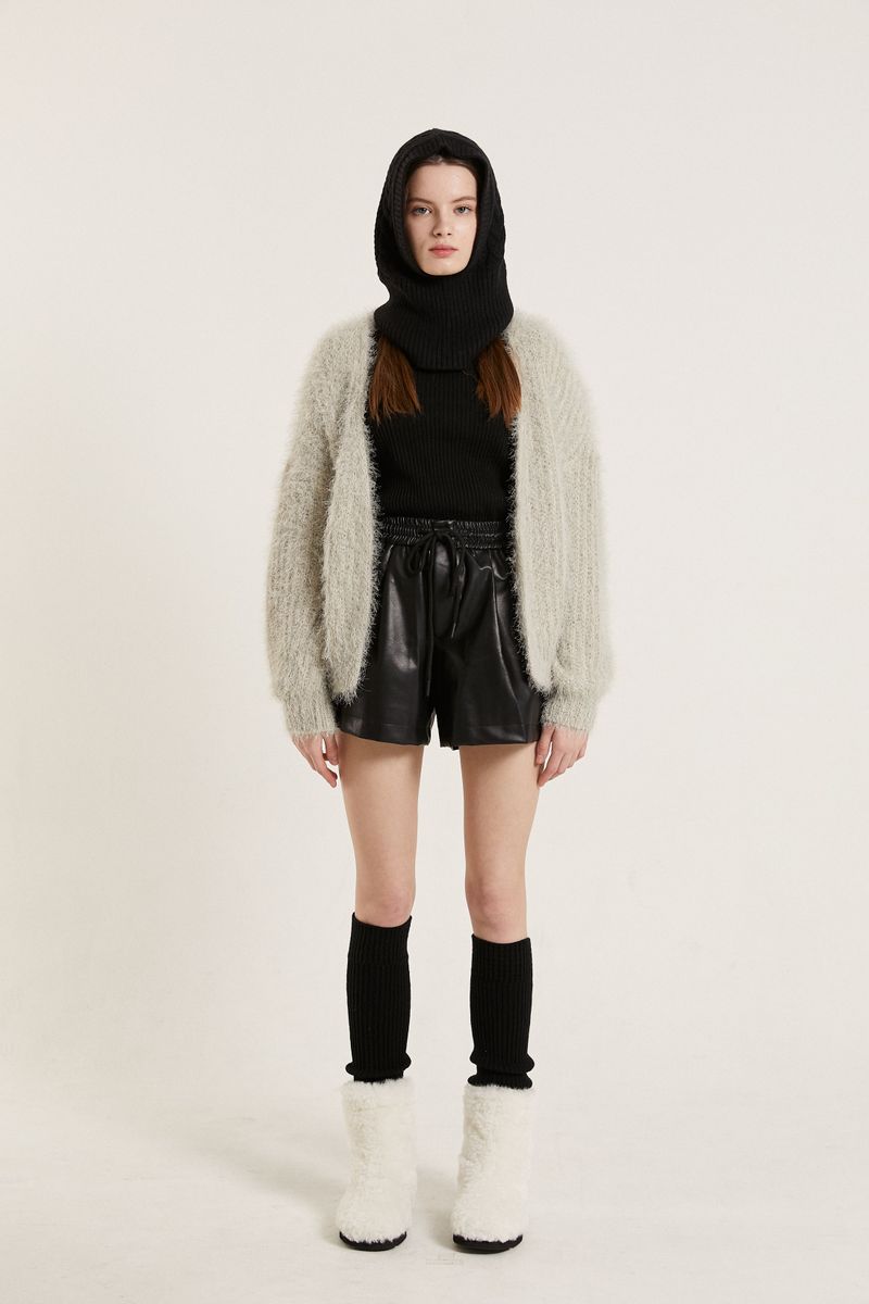 PINK PINEAPPLE（ピンクパイナップル）の「DUMBLE BEAR BOOTS_IVORY（Shoes）」
