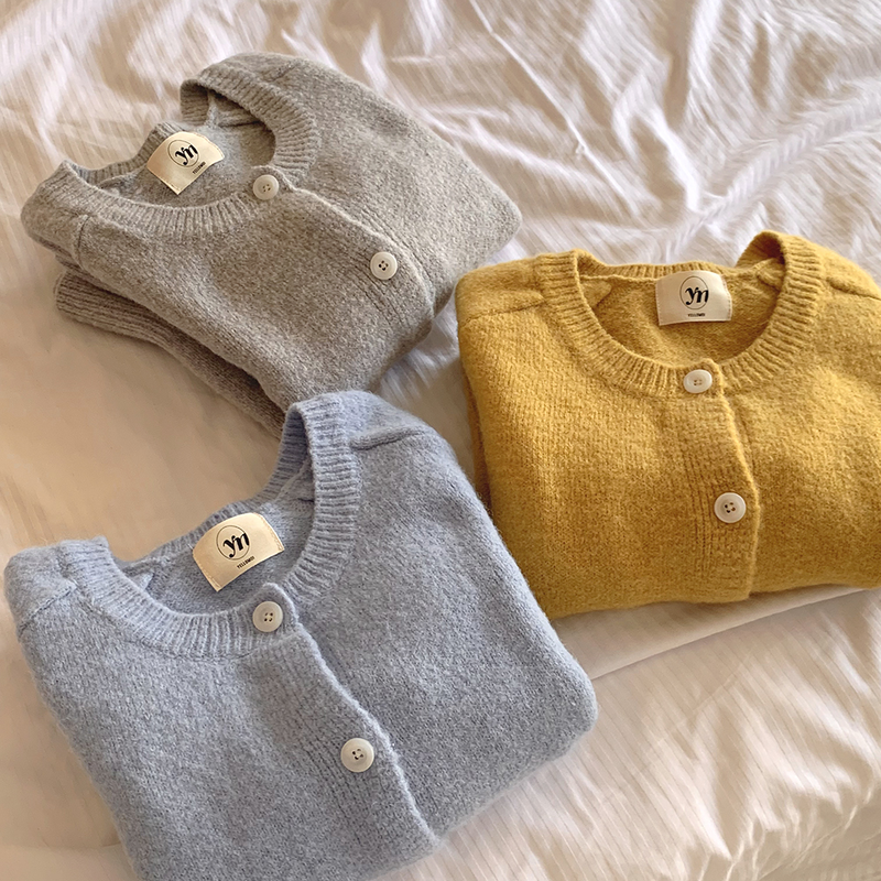 realyellow（リアルイエロー）の「[YELLOMOI] ヒップルアルパカカーディガン（）」