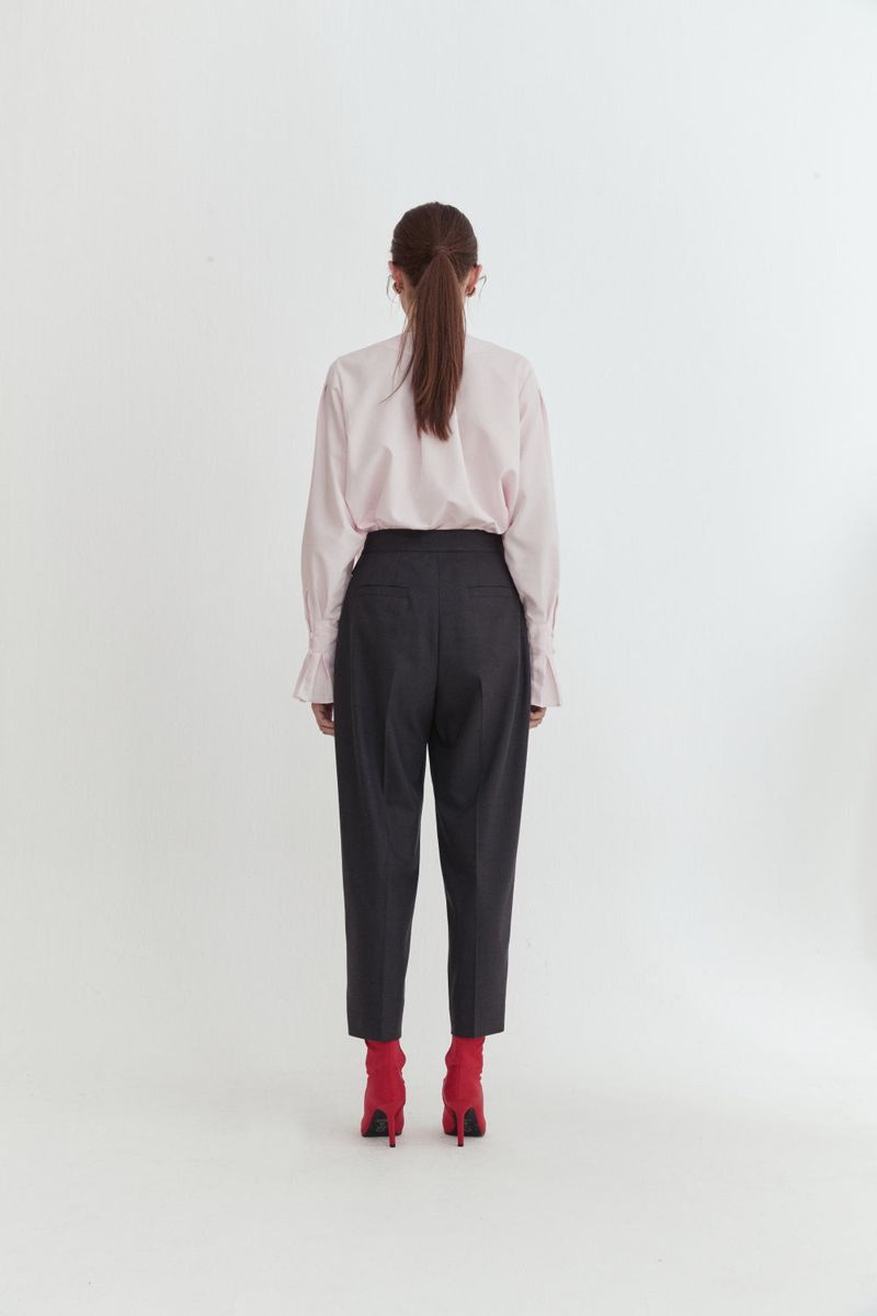 Gold button pants