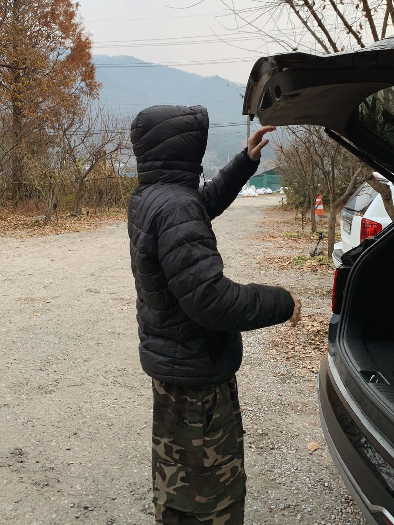 Runner anorak lightweight padding