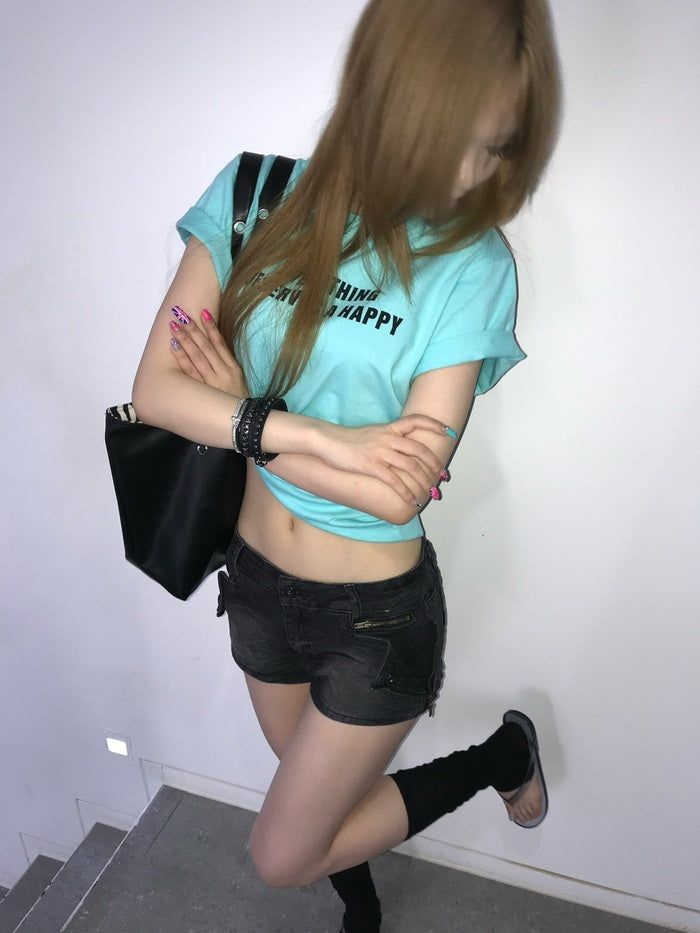 Cyber Lettering Tee