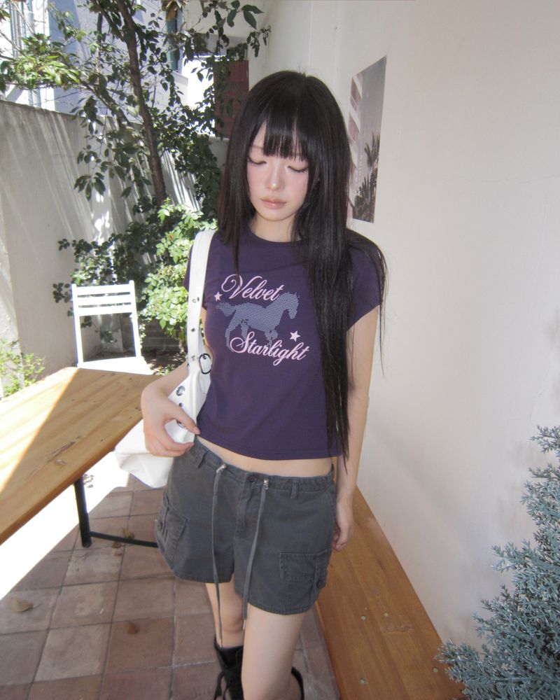 WONDER WONDER（ワンダーワンダー）の「ティムレタリングショートスリーブTシャツ（トップス）」