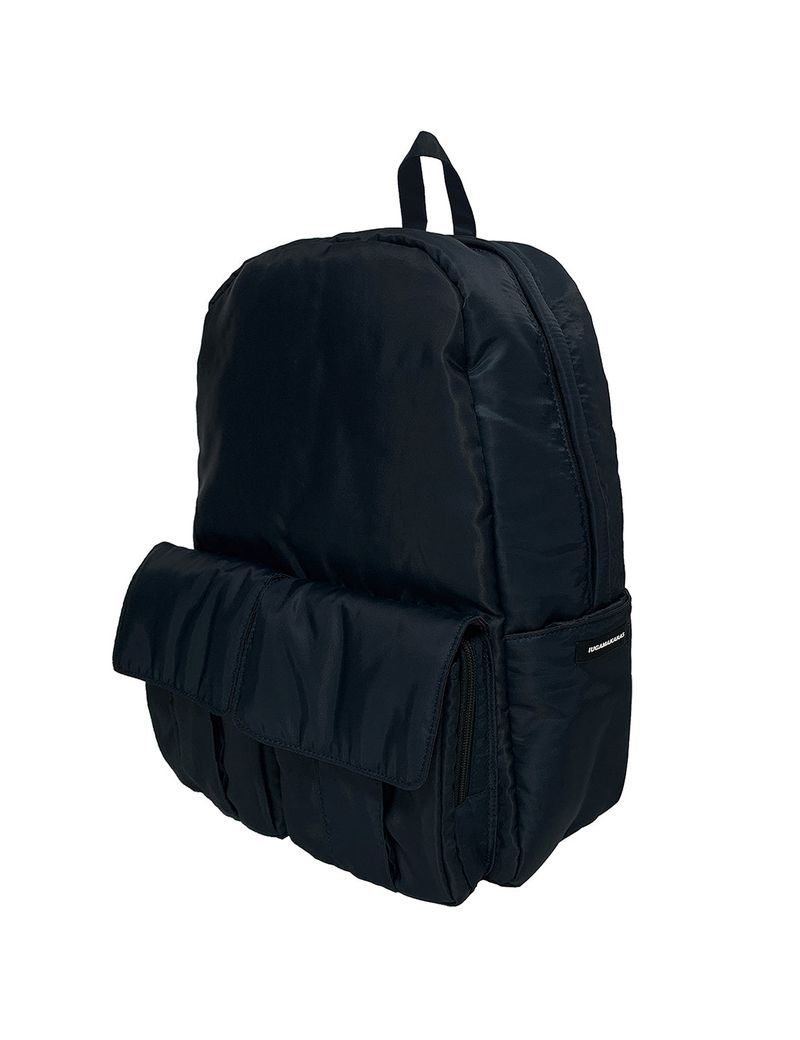 IUGAMAKARAS（イウガマカラス）の「Padded Cargo Pocket Backpack (Navy)（Bags）」