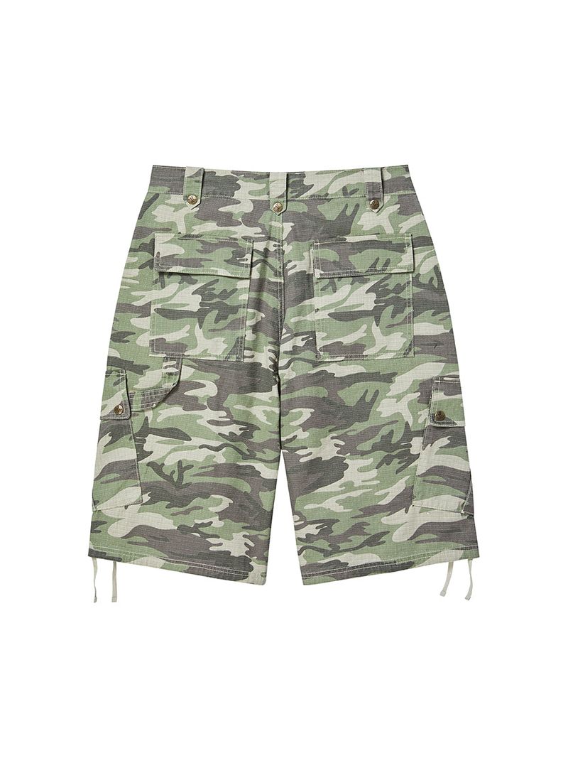 PATTERN CARGO HALF PANTS (CAMO)