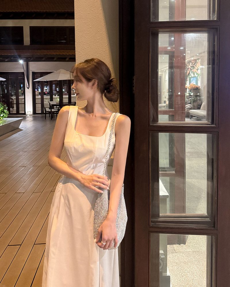 Chetsi bustier long dress
