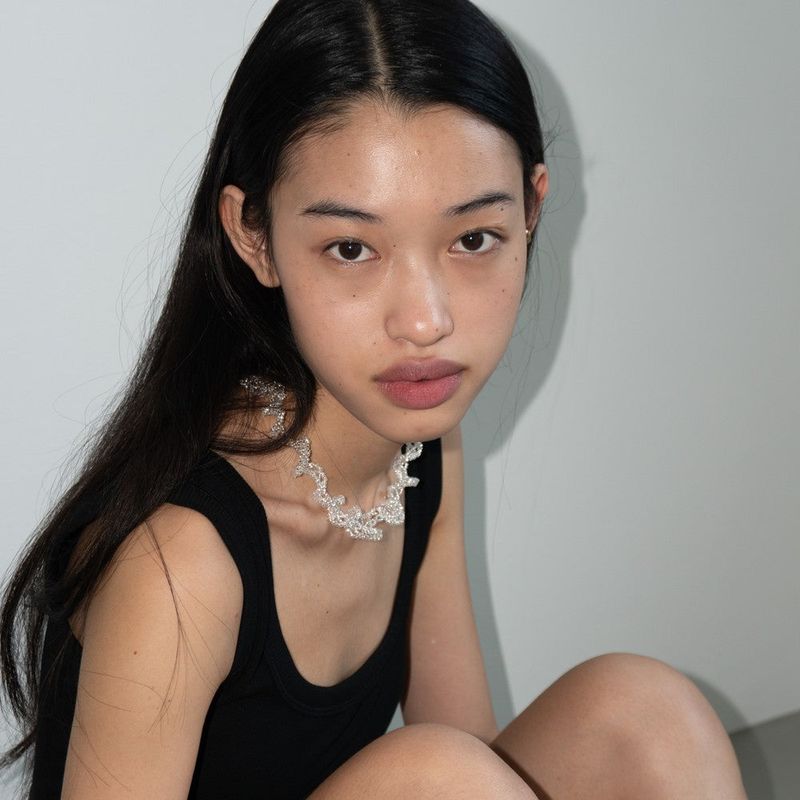 TWIST BEADS NECKLACE GLOW