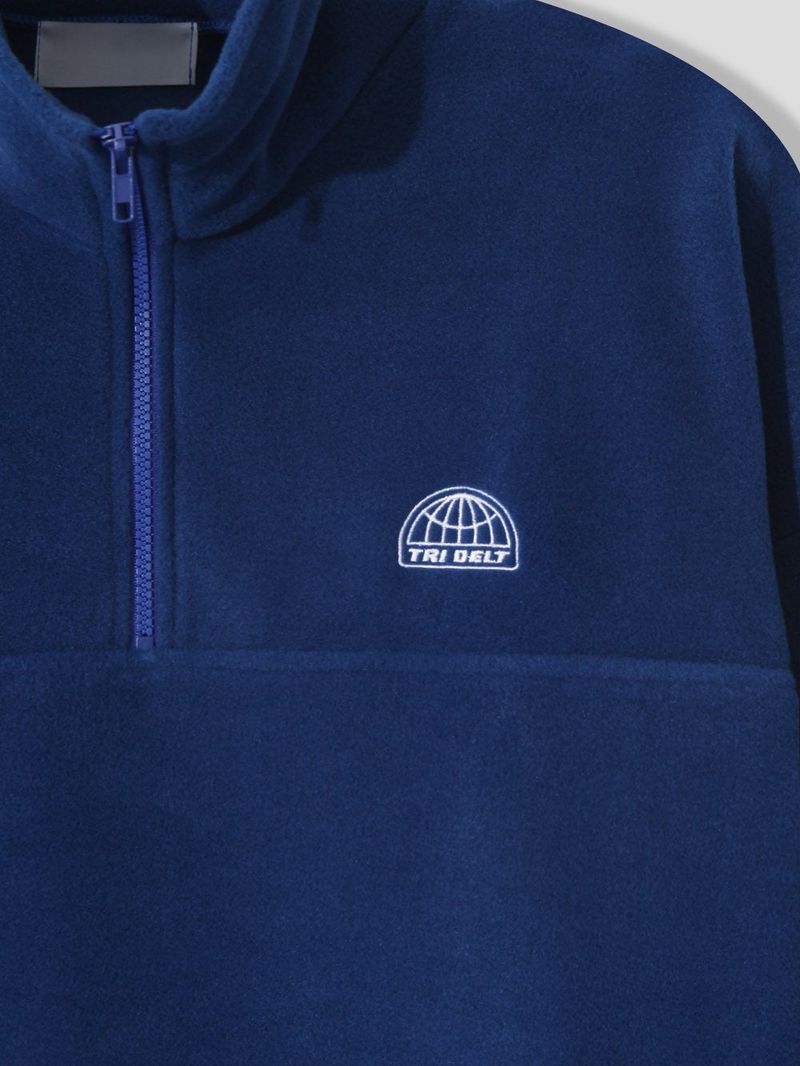 ルアーフリースハーフジップアップTシャツ (5color)