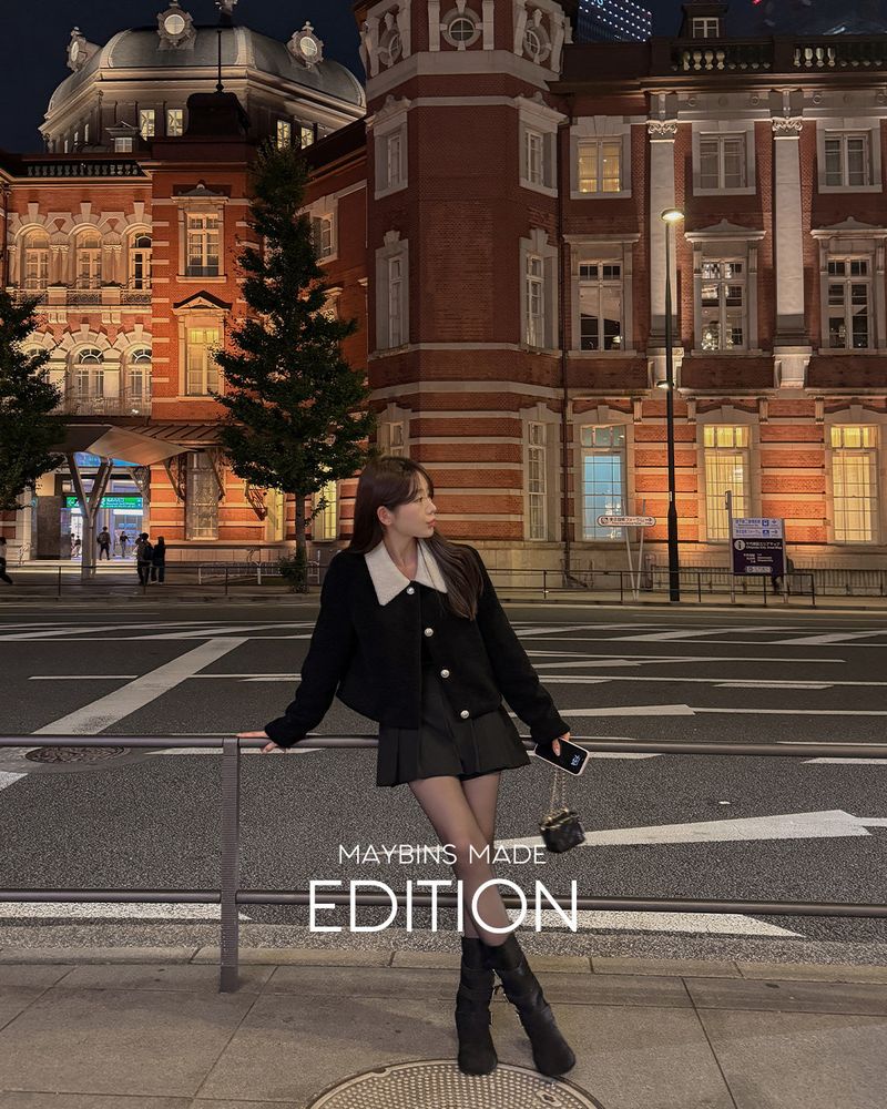 MAYBINS(メイビンス)の「【MADE】bicolor fur jacket(Jackets/Outerwear)」