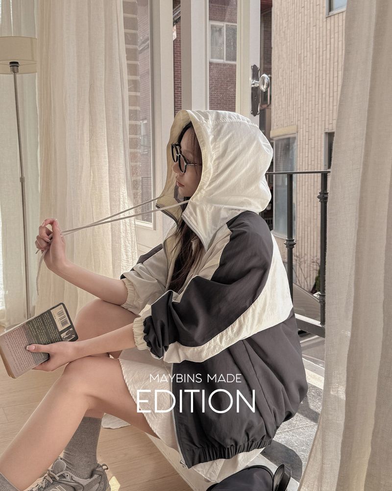 MAYBINS（メイビンス）の「[MADE] Loose colored hooded jumper（Jackets/Outerwear）」
