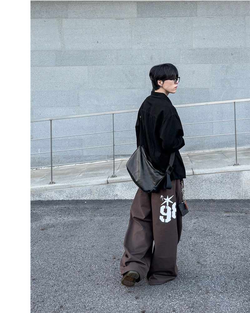 Drain Patch Work Shirt Jacket
