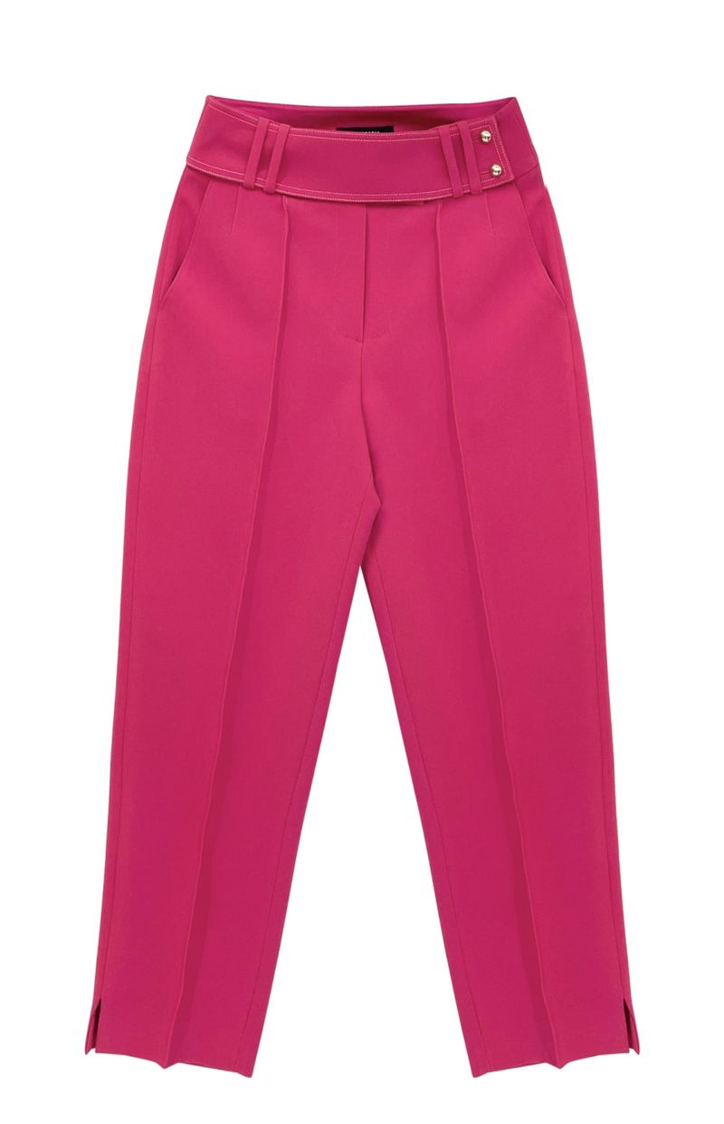 Pin tuck pants