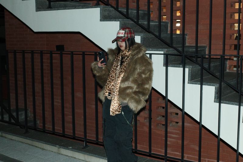 Chiffon Leopard scarf 2