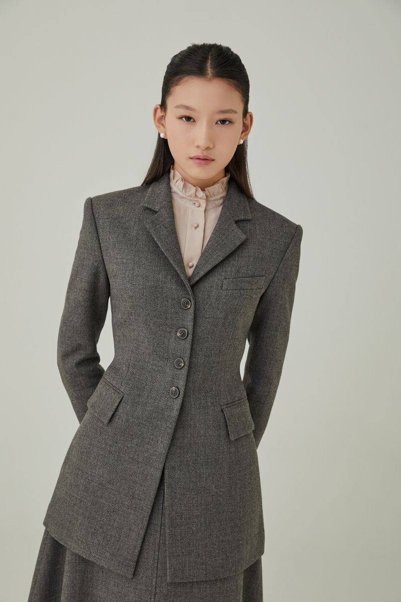 NO.5 TOP - NUDE BEIGE
