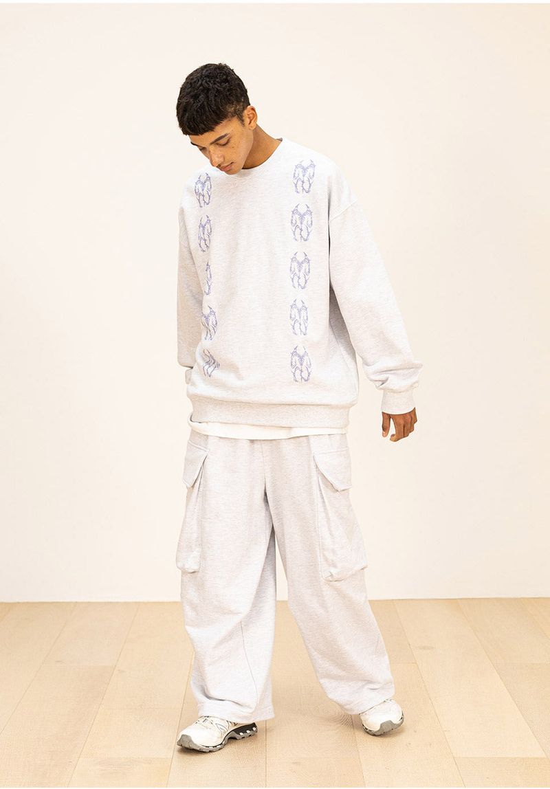 DIVISION WIDE CARGO STRING PANTS