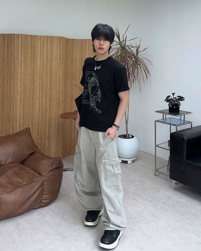 Luca Vintage Panel Cargo Pants