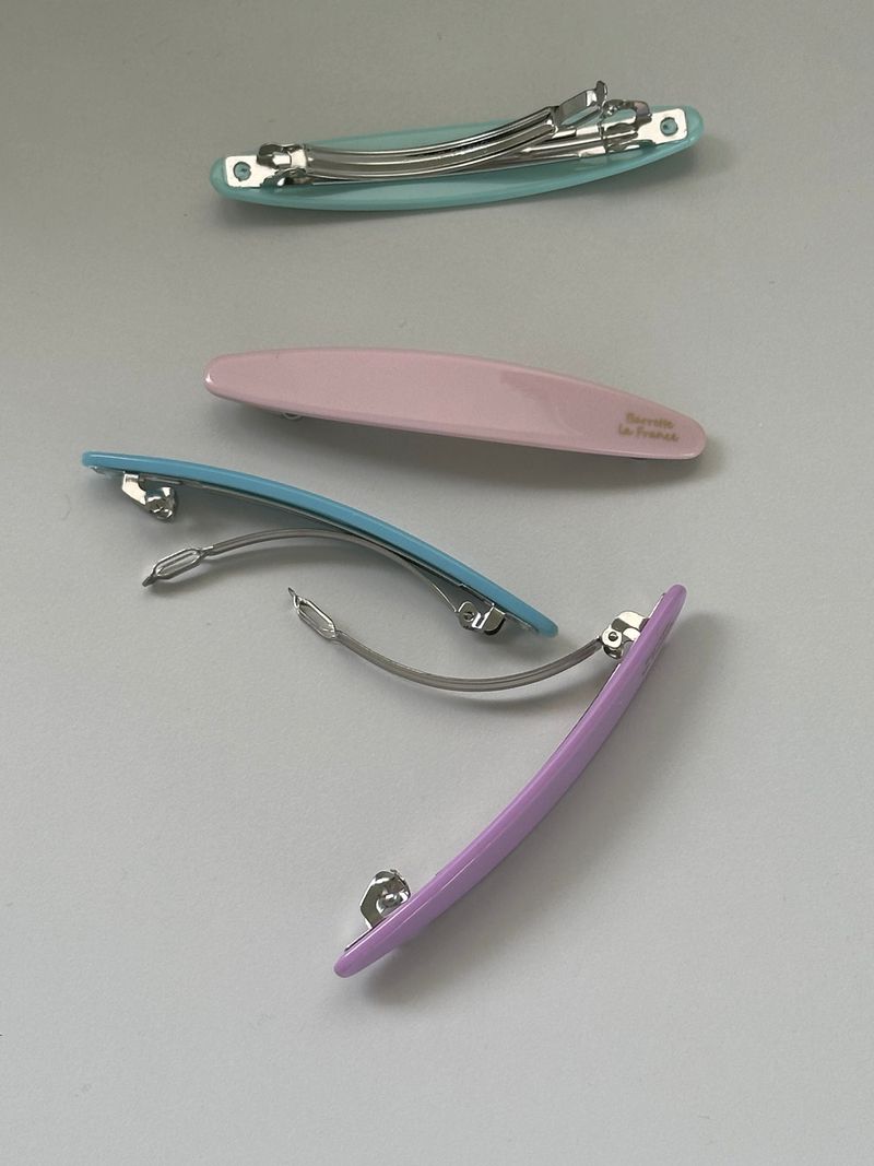 Basic pastel hair pin (4color)