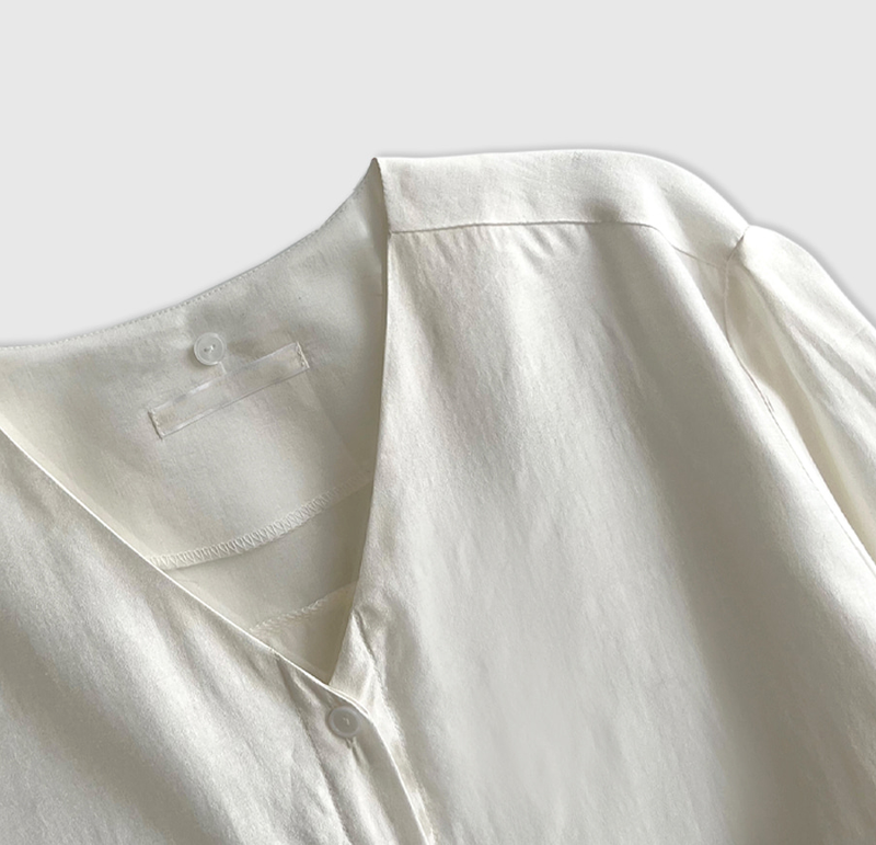 And You Bless Tie Blouse / 4 colors