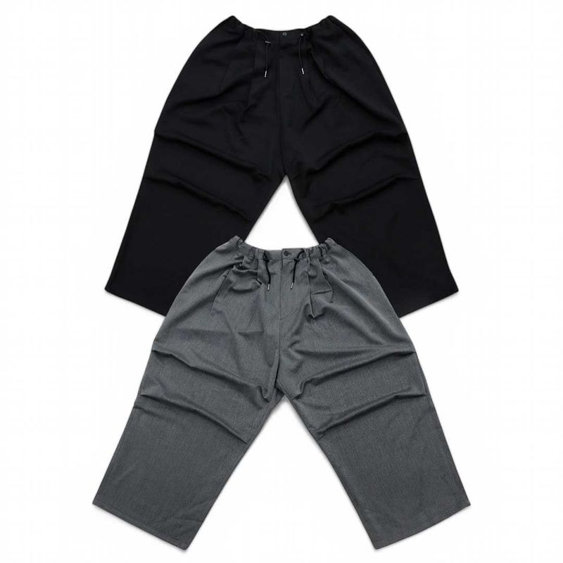 Real Wide Two-Tuck Slacks