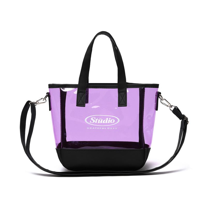 UNION X ODD PVC CIRCLE LOGO CROSS BAG
