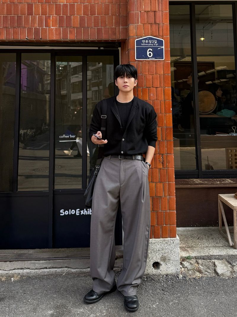Tieve one tuck slacks