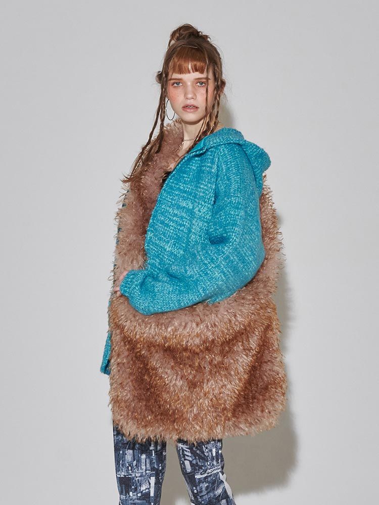 GATELESS（ゲートレス）の「FUR BIG CROSS BAG（Bags）」