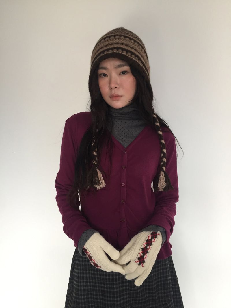 Lette Argyle Gloves (6 Colors)