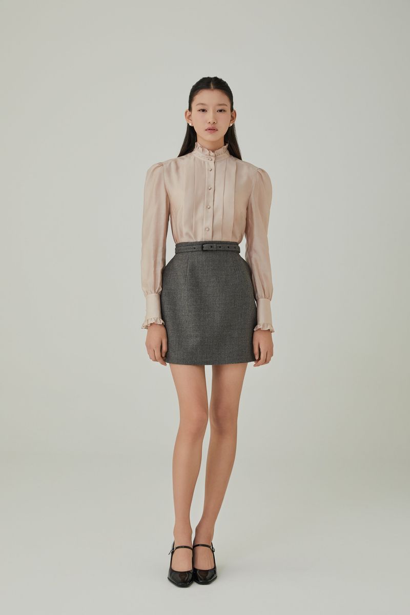 NO.5 TOP - NUDE BEIGE