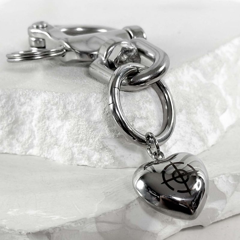 BLESSED BULLET（ブレスドブレット）の「ss-Mechanic bold heart keyring（Accessories）」