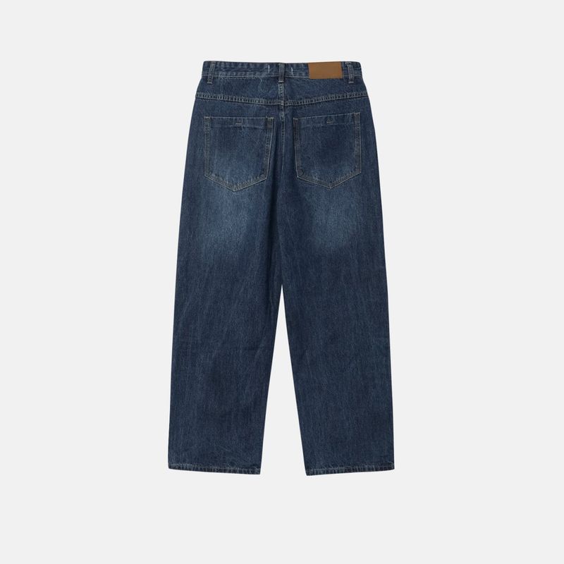 LMN core 7 thread count wide denim pants (2 colors)