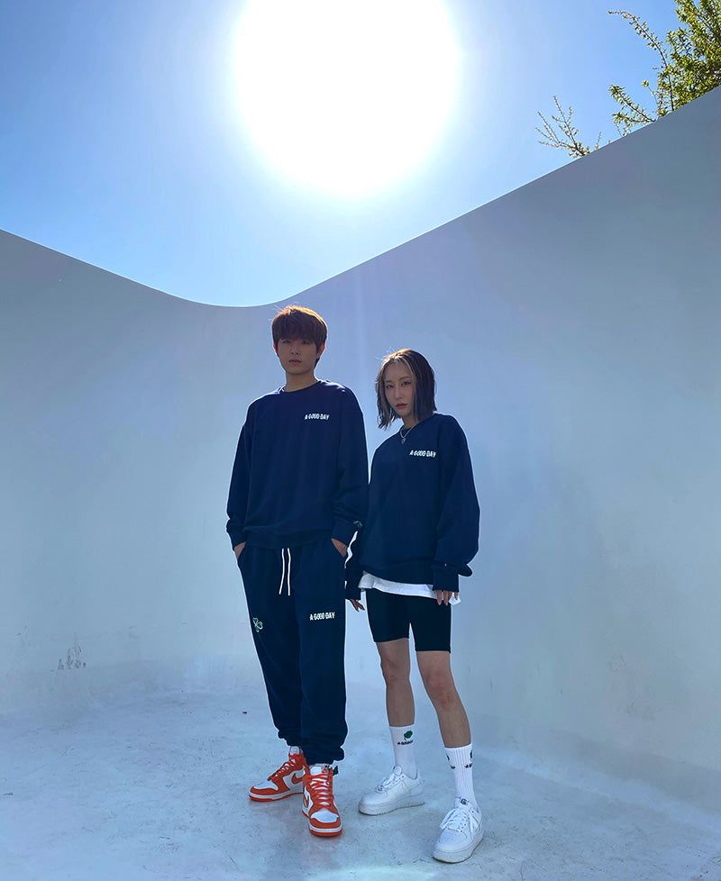 FLOVER TRANING PANTS (NAVY)