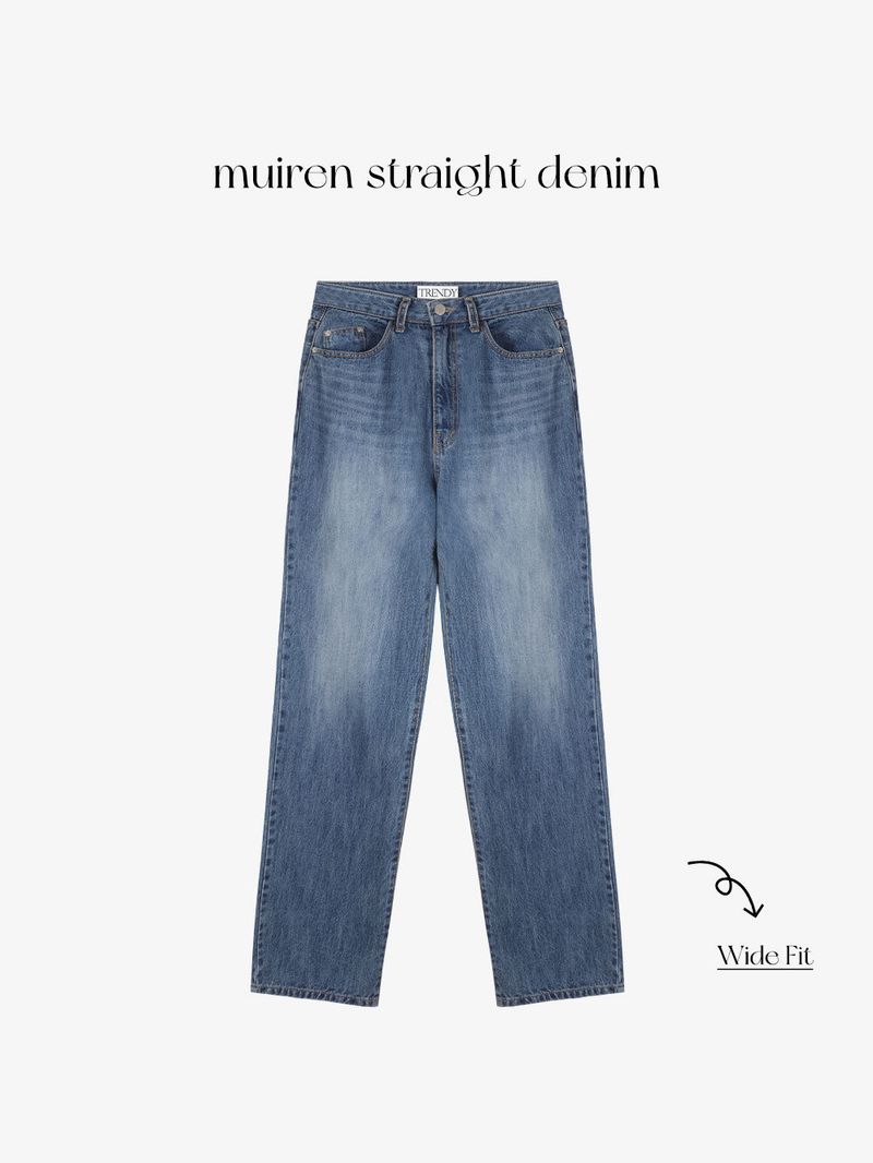 [MADE] Muiren straight denim