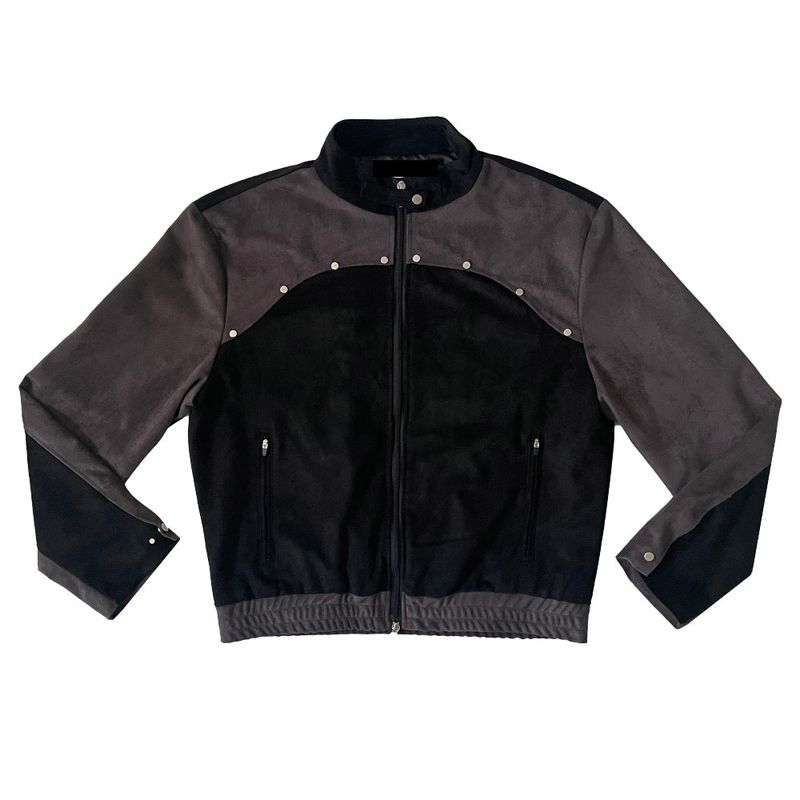 Suede rivet jacket