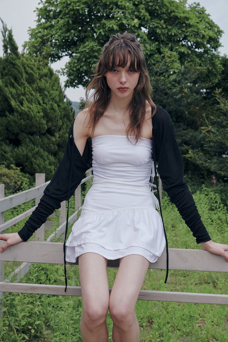 PAIN OR PLEASURE（ペインオアプレジャー）の「BELLA TUBE DRESS white（Dresses）」