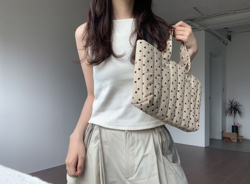 Quilted Dot Bag (4color)