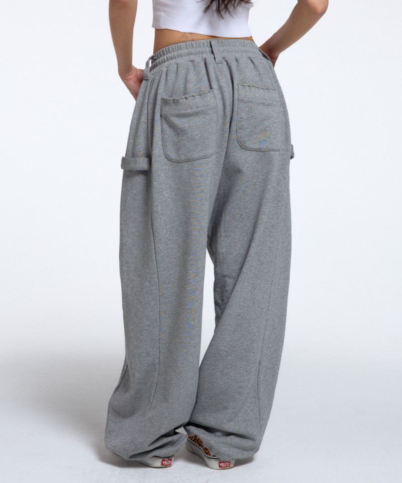 CONY RUFFLE PANTS / MELANGE