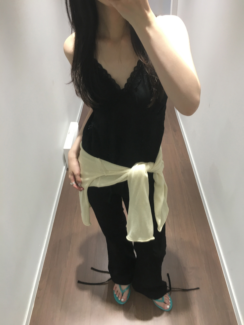 Cracker banding bootcut pants (2color)