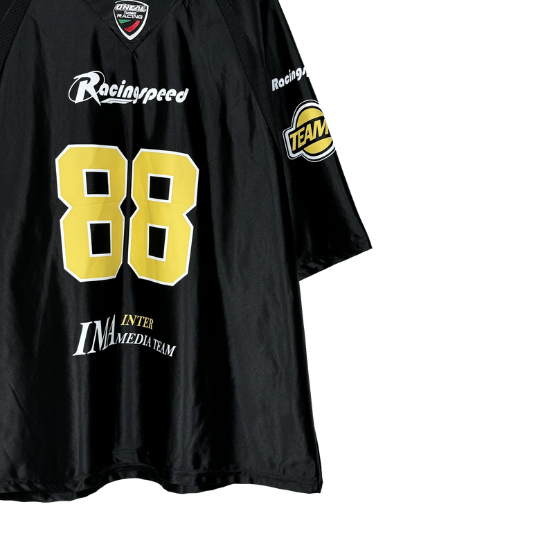 88 metal v-neck t